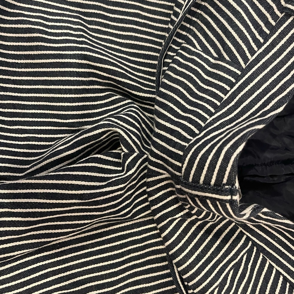 Banana republic Sloan Blue and White Striped Pants 6 - Picture 5 of 9